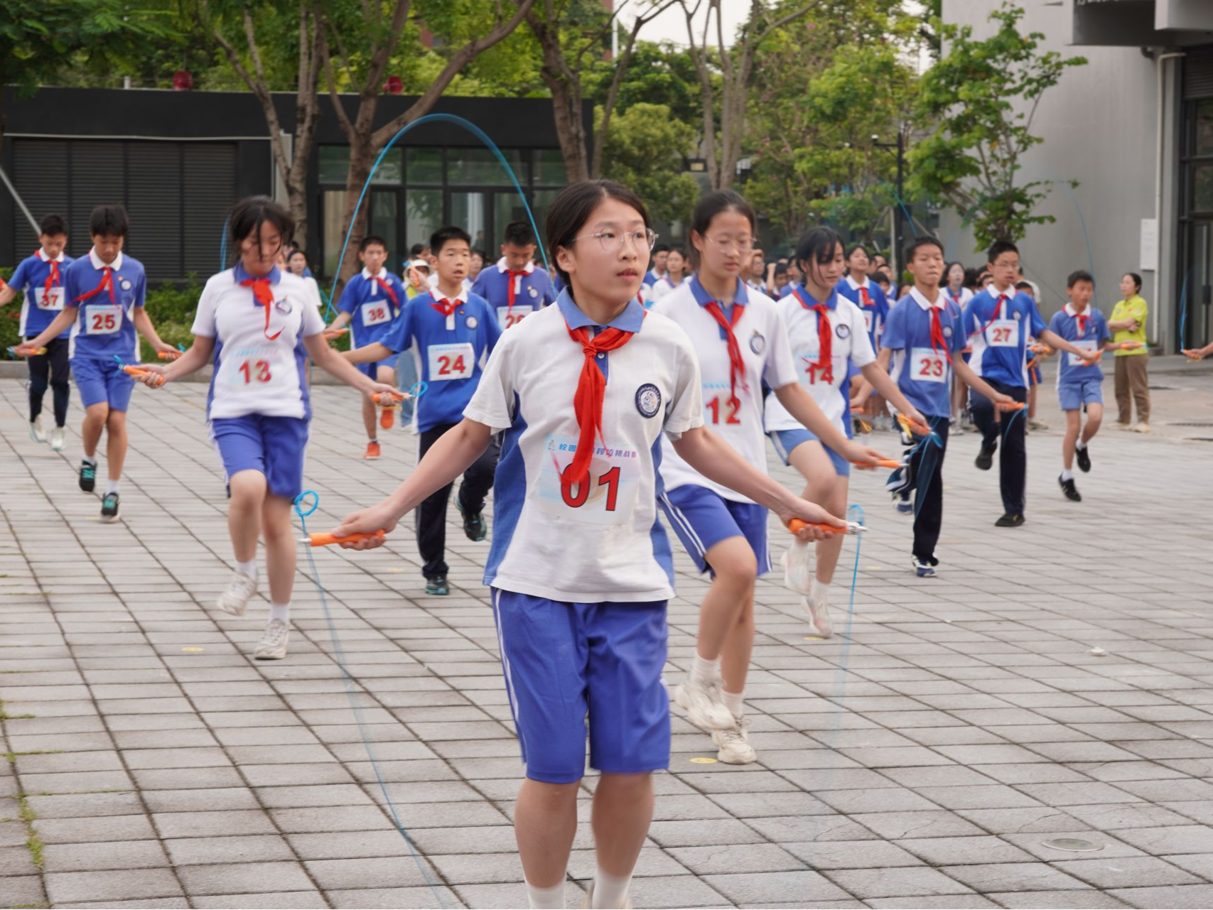 争当“王者麒麟”，麒麟二中首届校园体育段位挑战赛谁与争锋