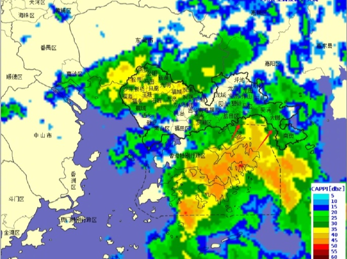 持续更新 | 降雨减弱，深圳解除分区暴雨黄色预警信号
