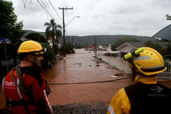 （外代一线）（5）巴西南部因暴雨死亡人数上升至29人