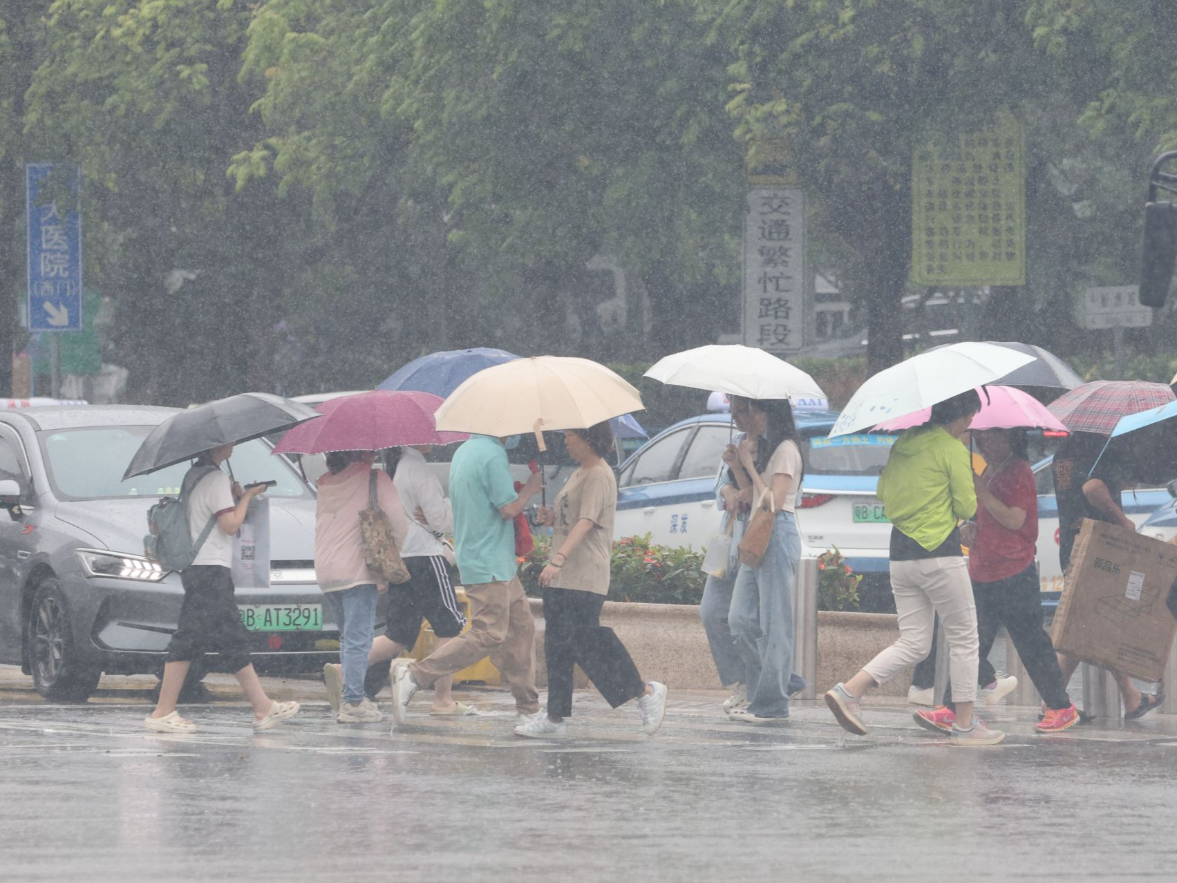 深圳未来两日降雨频密，市民需警惕暴雨及大风