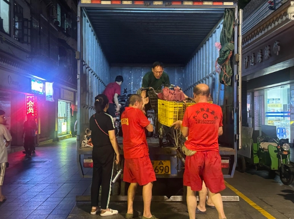 广州三元里村正式禁止电动车入村停放！16日零点已开始有序清理
