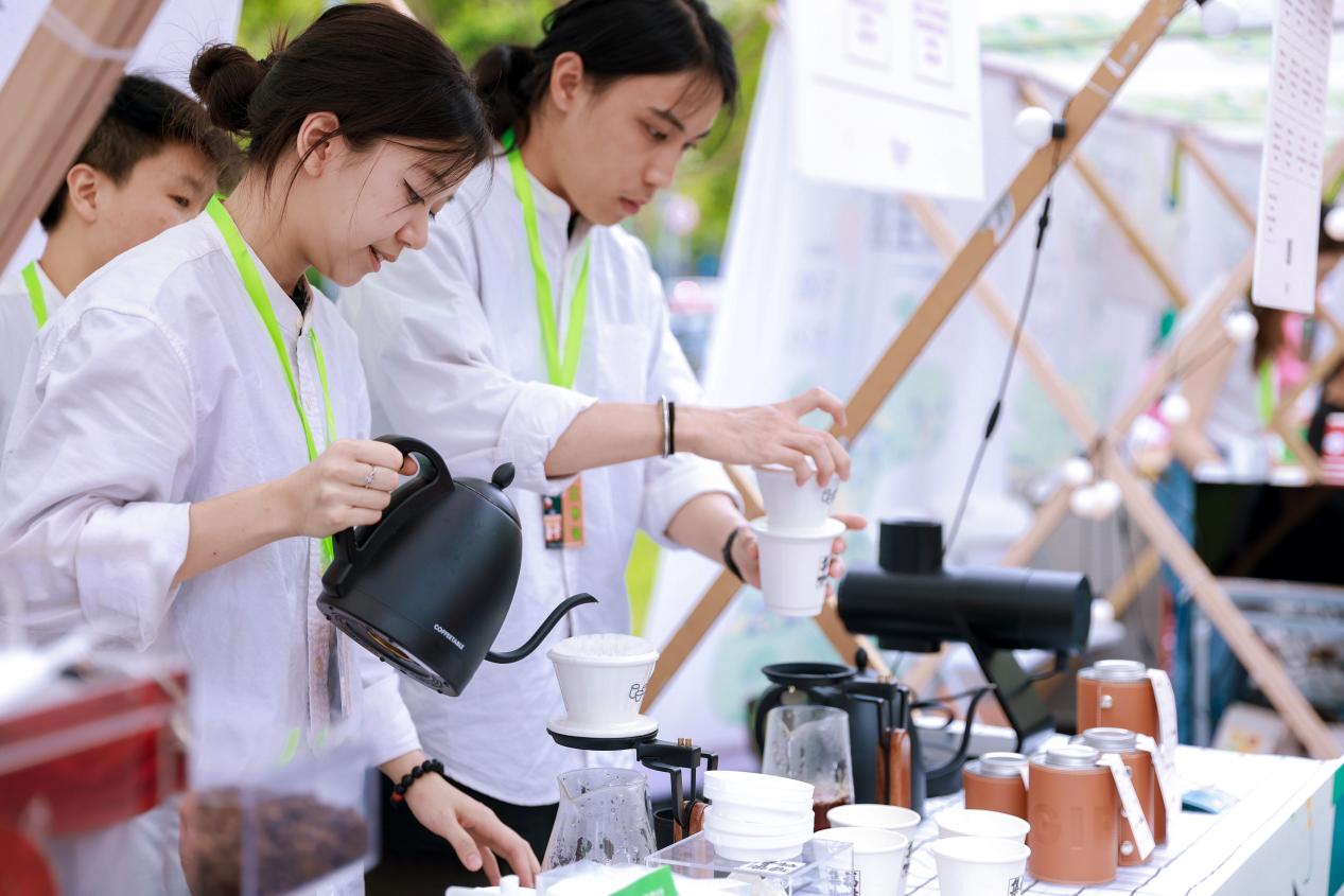 在咖啡香中品味城市温度，咖啡生活消费周园岭分会场精彩纷呈