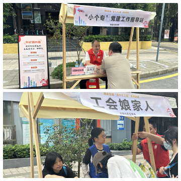 带动“小个专” 实现“大作为”，园岭街道党员服务市集汇聚发展“强磁场”