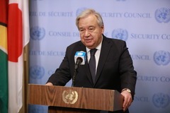 联合国秘书长敦促以色列和哈马斯达成停火协议（1）