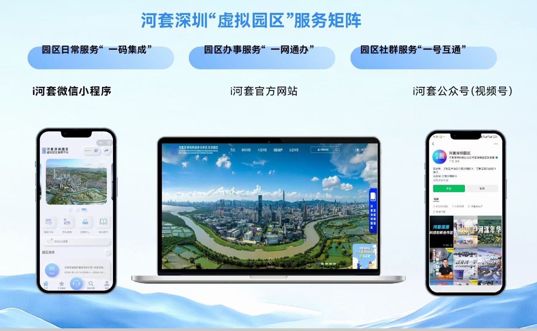 河套找服务 只扫一个码！河套深圳“虚拟园区”服务矩阵上线