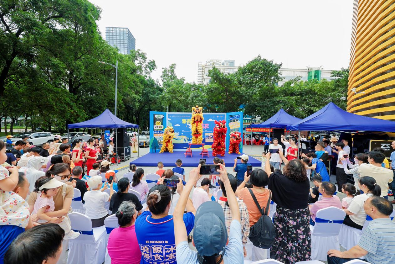 国风好物燃爆商圈，到福田区莲花街道“集市”行乐享潮趣