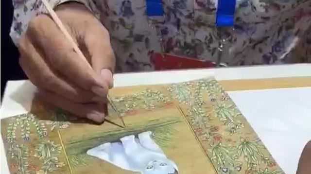 “歪果仁”现场作画！国际艺术家扎堆文博会
