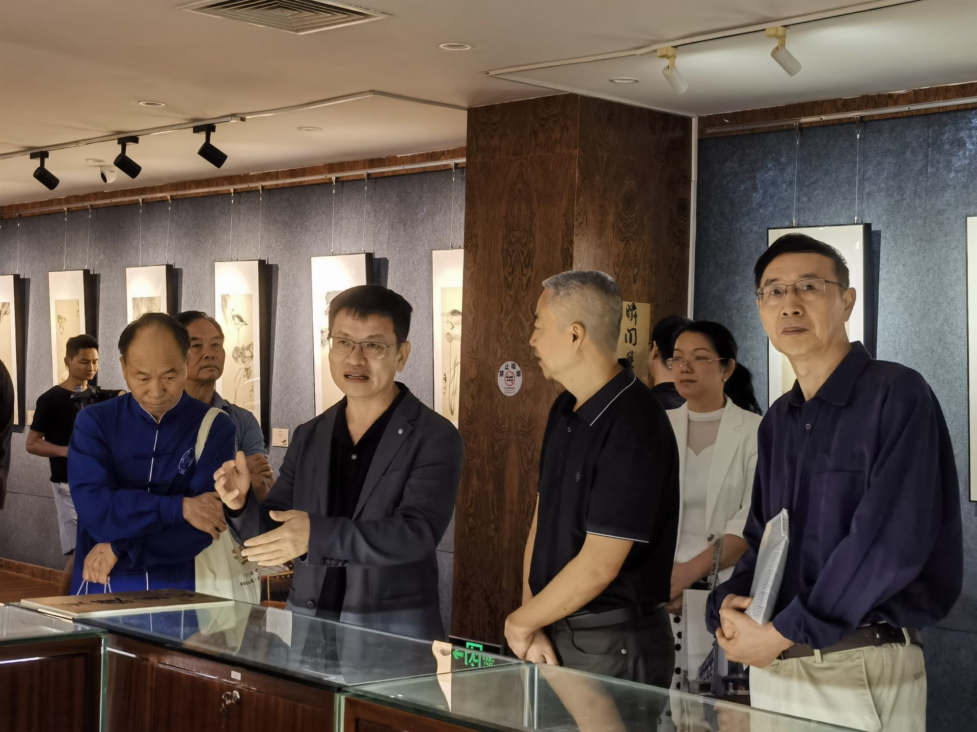 守正创新！“丽典新声——吴上炜中国画展”亮相文化潮汕博览园