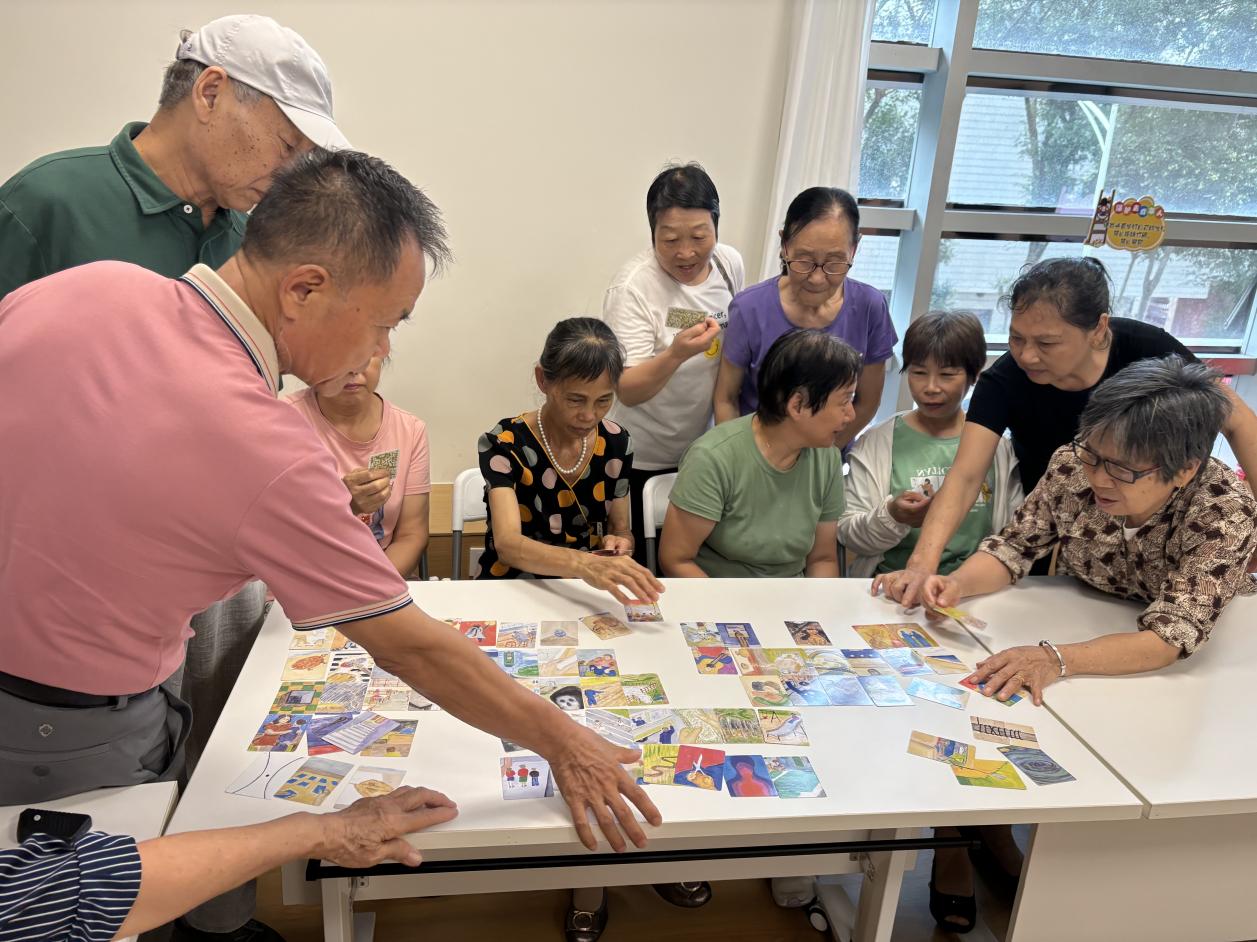 “义”同收获，园岭街道上林社区开展团建心理游戏赋能义工
