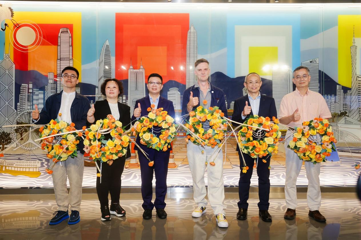 越秀湾区城市设计周启幕，艺术大师Rob Pepper新作揭幕