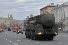 莫斯科：卫国战争胜利日阅兵式彩排（1）
