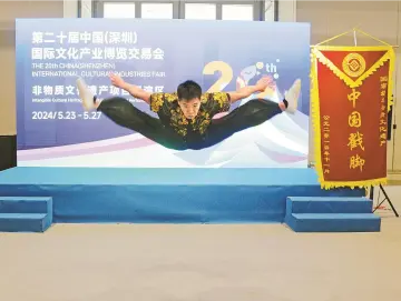 晶报特别关注 | 大家让让！真功夫来了——非遗“戳脚功”文博会首秀
