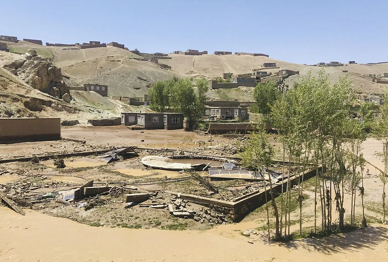 阿富汗多地遭洪水侵袭 已致近70人死亡