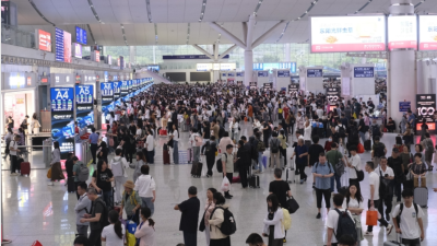 五一当日深圳铁路预计发送旅客60.36万人次