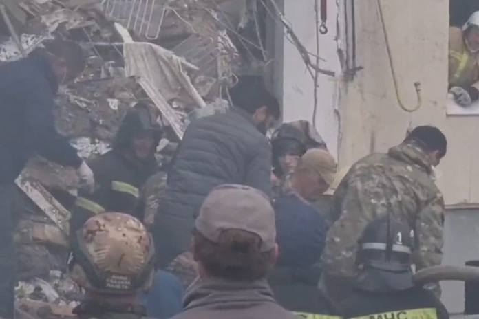 受导弹警报影响 俄别尔哥罗德坍塌居民楼搜救被迫暂停