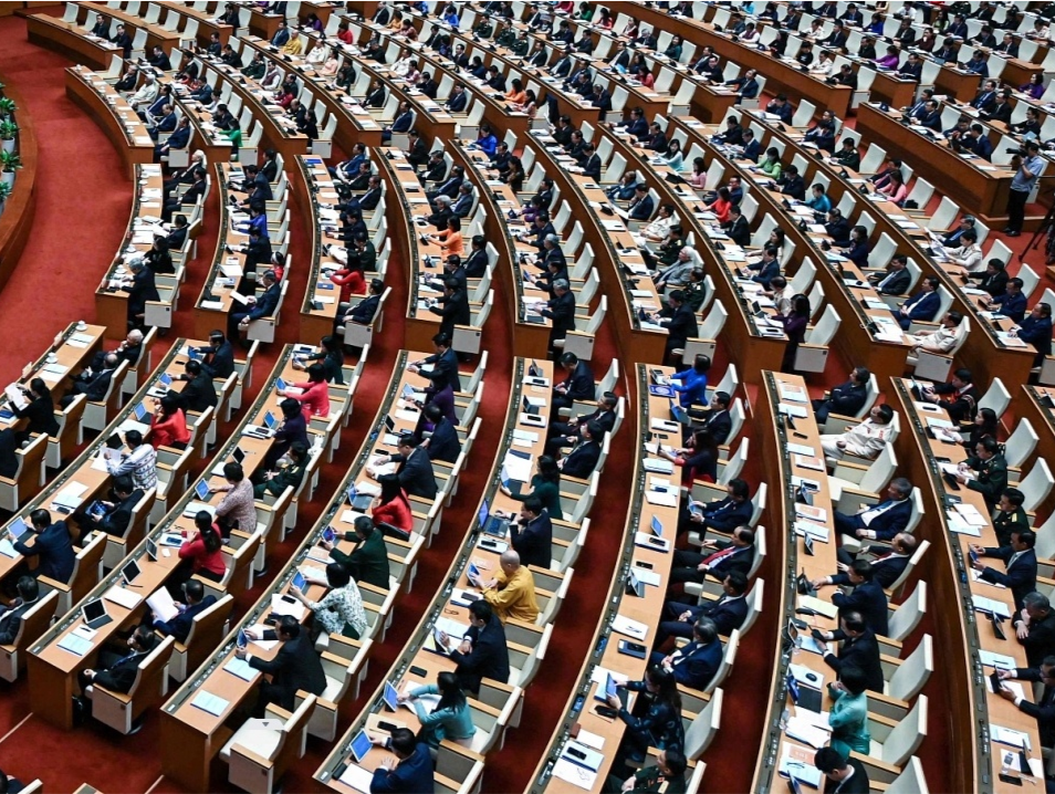 陈青敏当选为新任越南国会主席