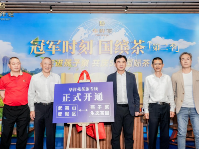 献礼“国际茶日”中国首个三茶体验馆展正式落成