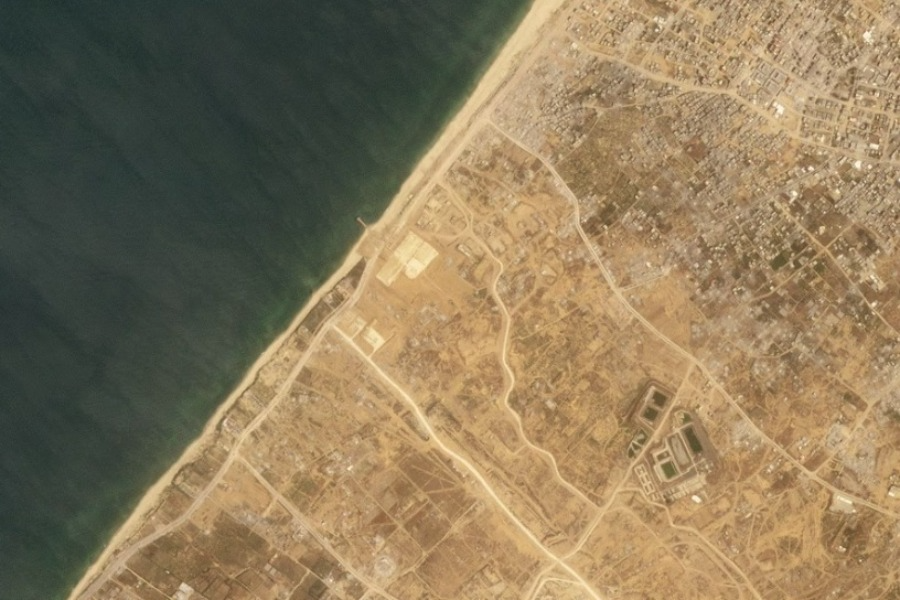 美国因天气原因暂停加沙临时码头建设