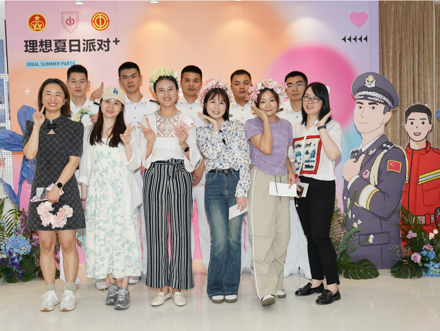 光明区举办军地青年联谊活动