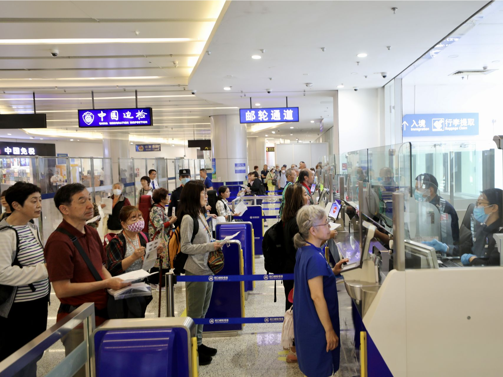 乘邮轮访深外国旅游团即日起可免签入境，最长可停留15天