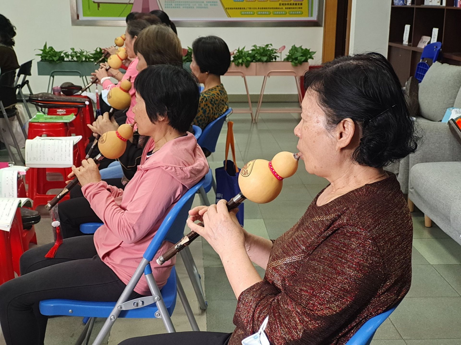 葫芦丝幸福日子图片