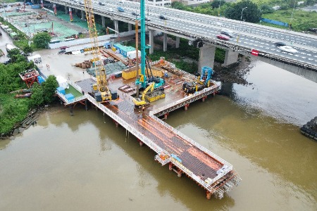 首桩浇筑完成！广澳高速广珠段改扩建项目新进展→