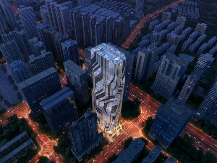 深圳金融科技研究院塔楼封顶，福田CBD将迎崭新地标