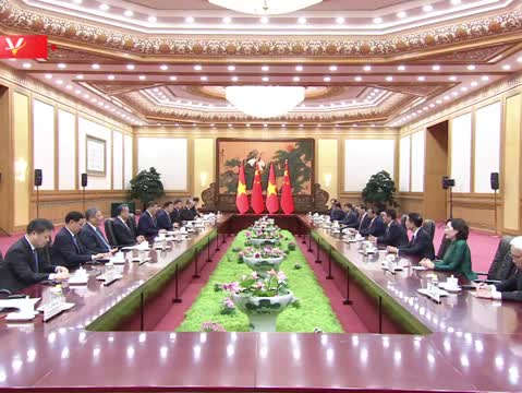 习近平：中国始终把越南视为周边外交的优先方向