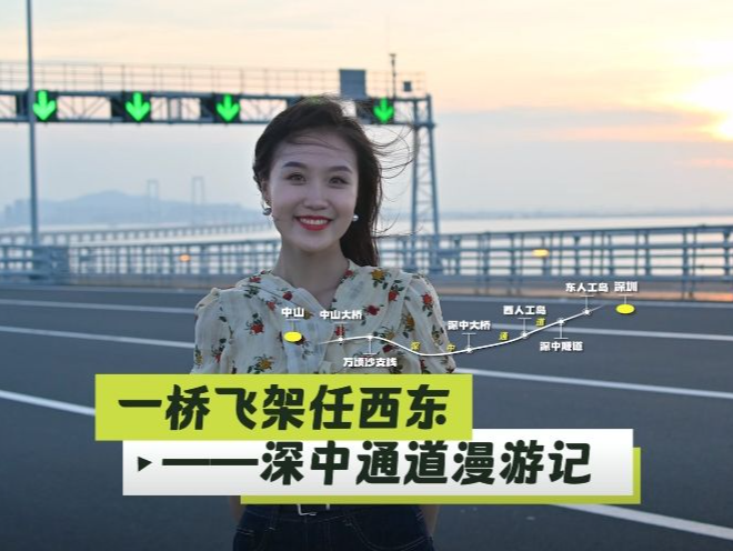 一桥飞架任西东——深中通道漫游记！