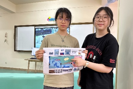 “老小孩”和“小小孩”能一起玩啦！中山两名高中生给养老院捐建多功能互动空间