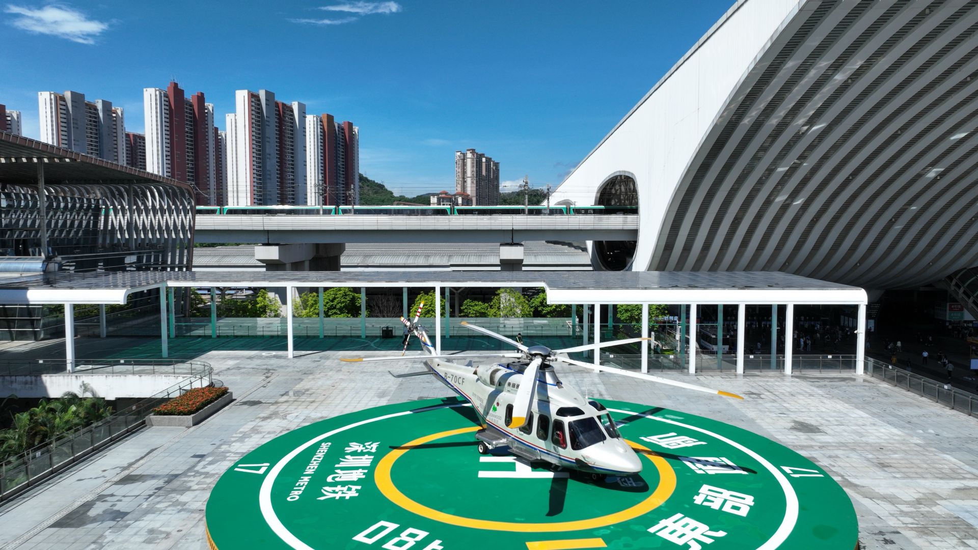深圳北站枢纽空铁联运开航！抢跑低空经济发展新赛道