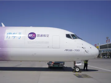 ARJ21货机首次商飞！圆通航空助力国产商用飞机航向中亚