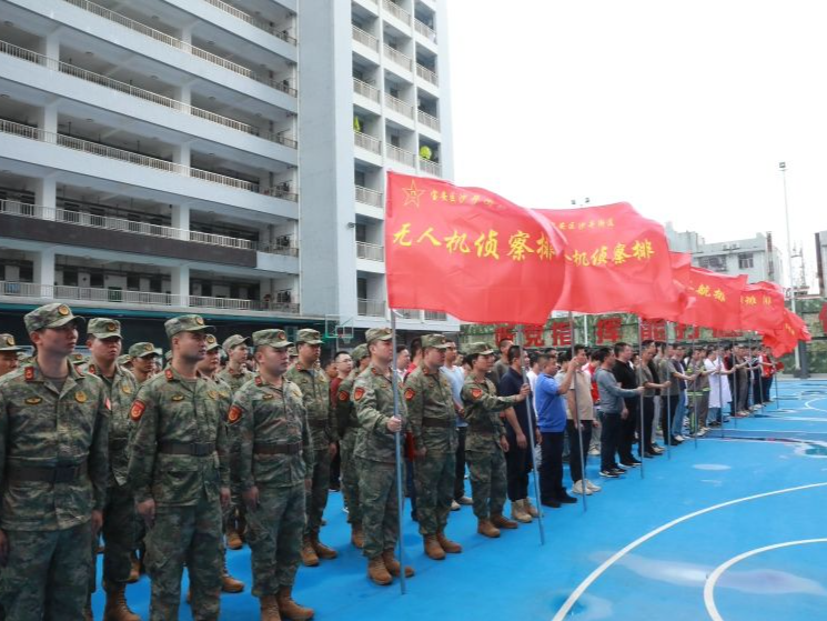 沙井街道点验基干民兵