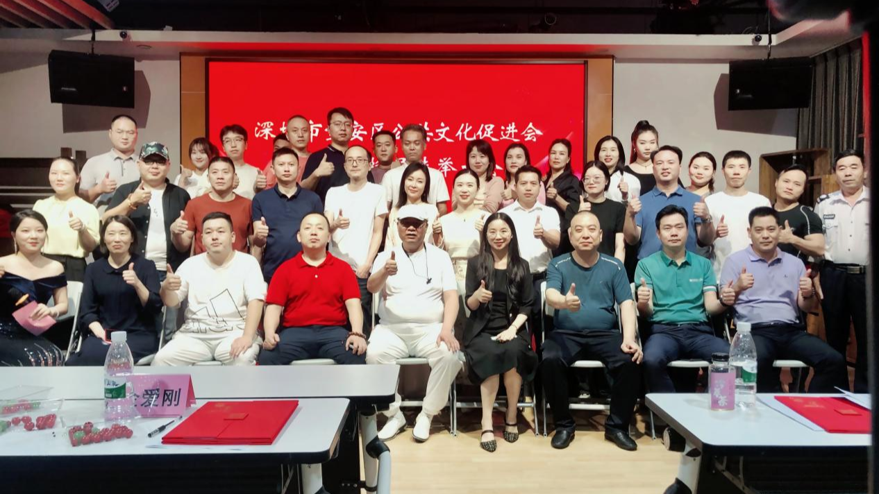 宝安区公共文化促进会举行第三届换届选举大会