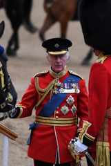 （外代一线）（1）英国举行皇家阅兵式庆祝国王官方生日