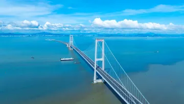 深中通道通车“满月” 一桥飞架融通粤港澳大湾区