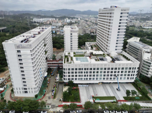 进入设备调试阶段，龙岗区第六人民医院二期工程项目建设提速