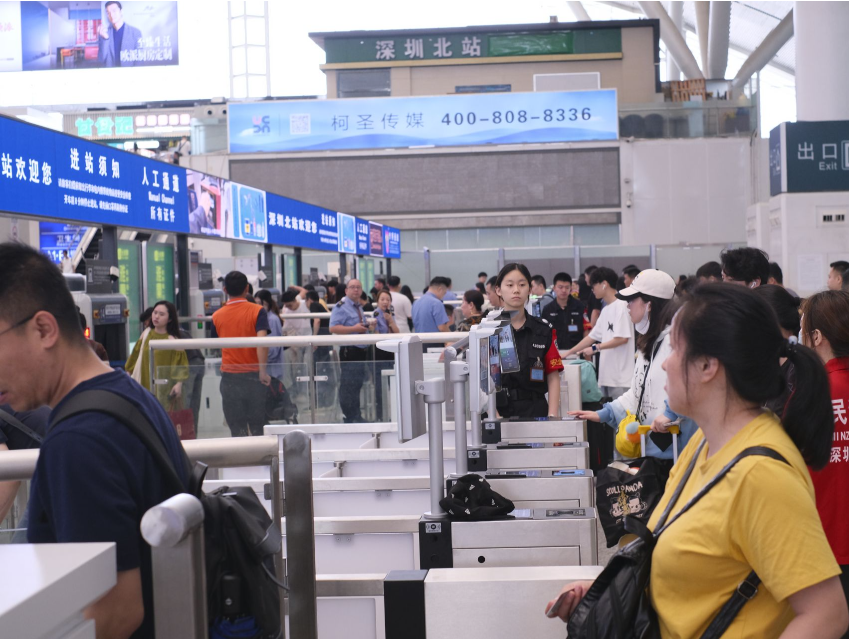 “迎春花”服务台、自动感应洗手间……深圳北站上新啦！打造旅客体验“天花板”