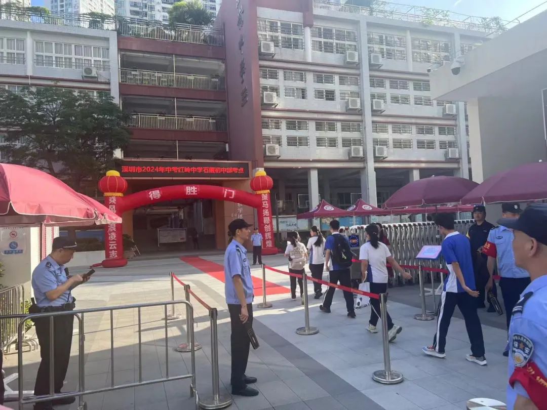 多图｜深圳2024年中考启幕：青春答卷，筑梦未来