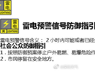 持续更新 | 深圳市发布雷电预警信号