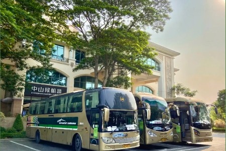中山懿峯候机楼⇄广州白云机场大巴增至每天44班