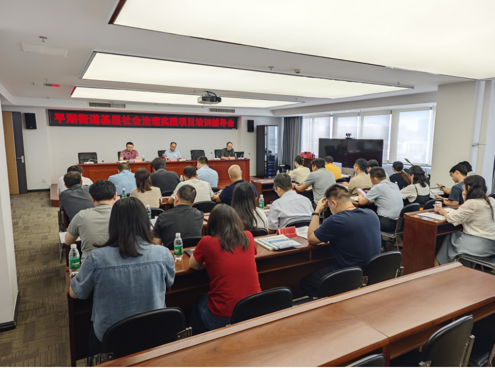 社区治理有妙方！平湖街道举办基层社会治理专题培训