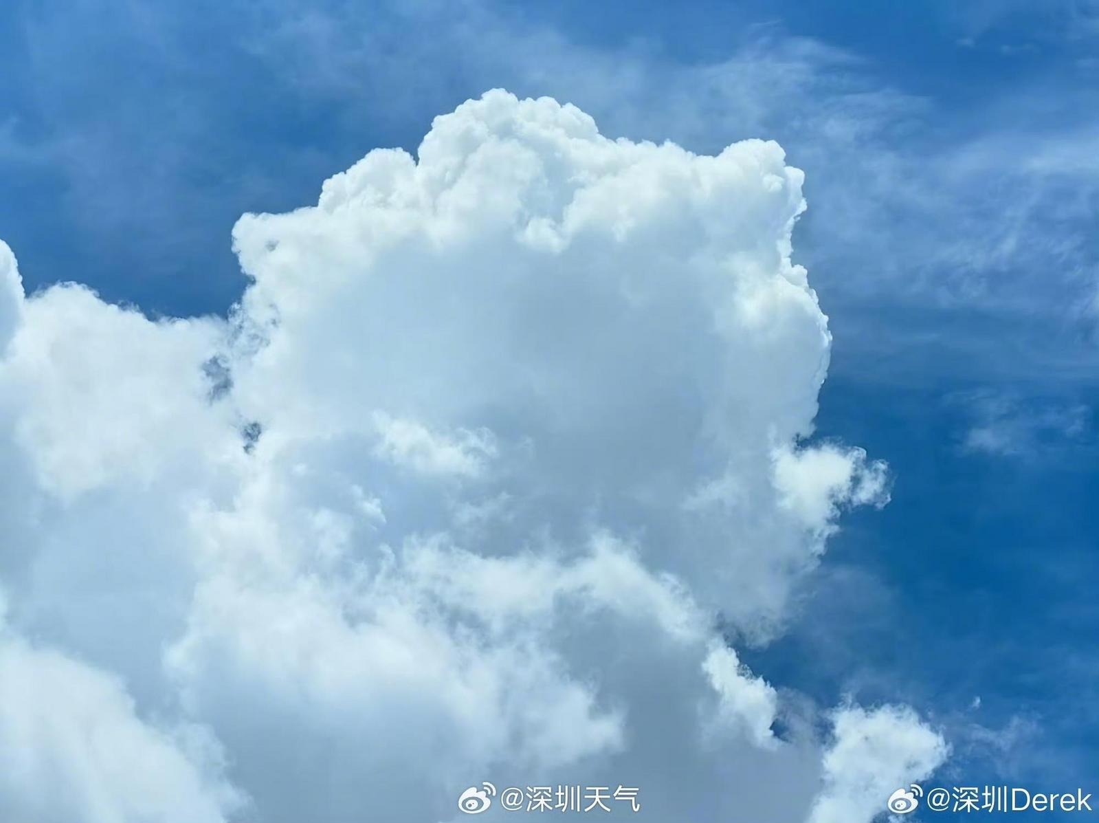“烤”验来了，天空颜值拉满！深圳本周阳光持续在线，气温稳步上升