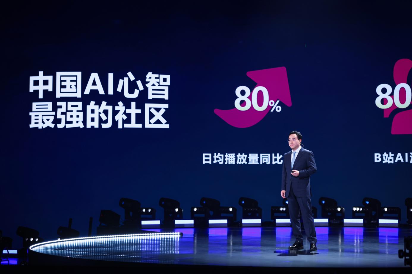 B站董事长陈睿在15周年庆典上透露：B站AI内容消费者超8000万