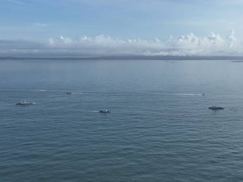 福建海警位金门附近海域依法开展常态化执法巡查