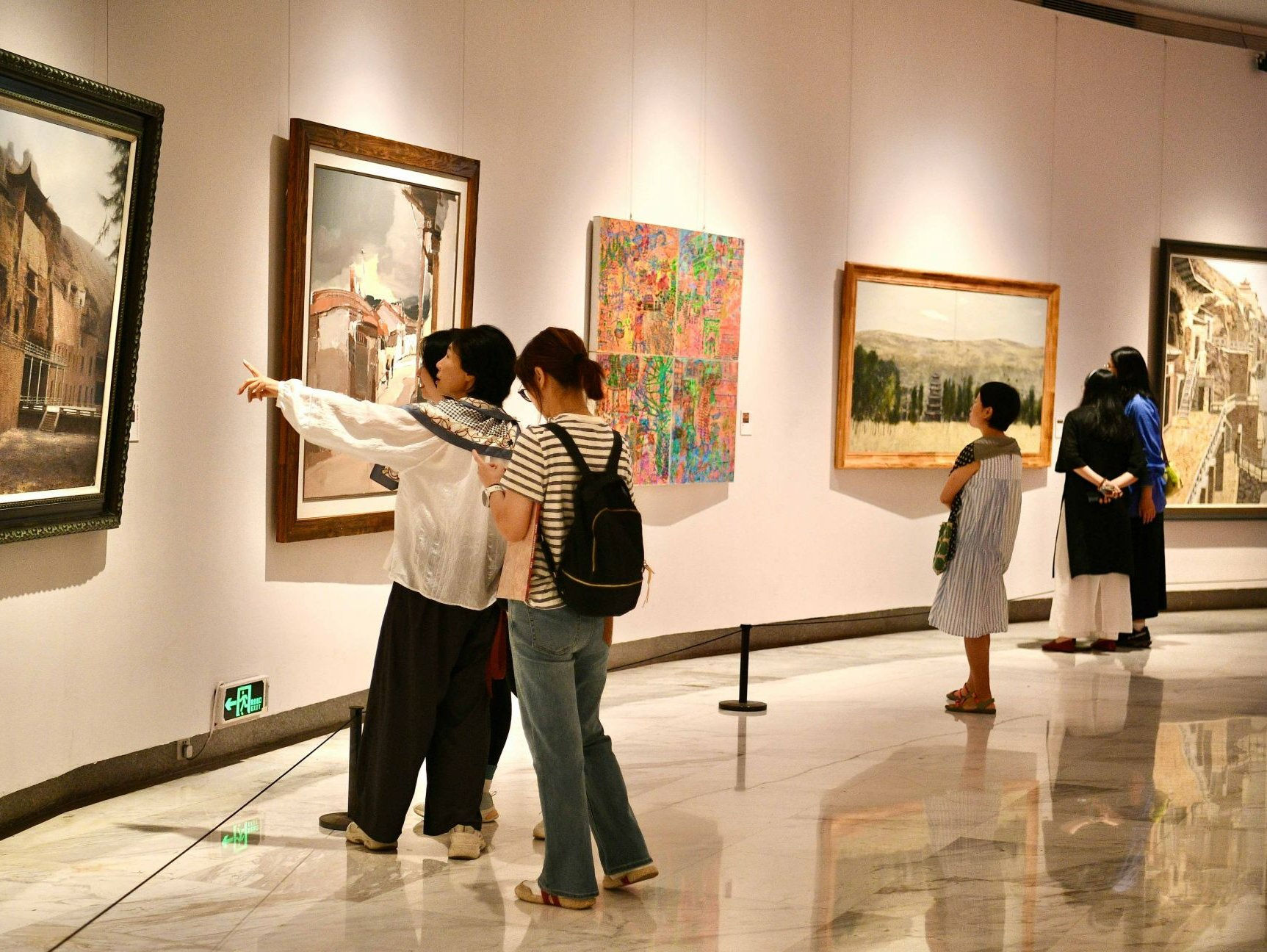 80幅精品+敦煌经典形象活化表演！“朝圣敦煌”全国美术作品展览精品展绽放敦煌魅力