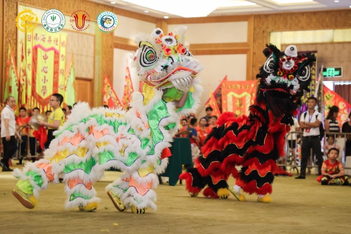 1800名孩子斗技！广东省小学生舞龙舞狮锦标赛在金湾举行