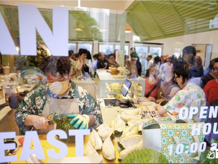 超美味！全国首家榴莲舶递落地盐田