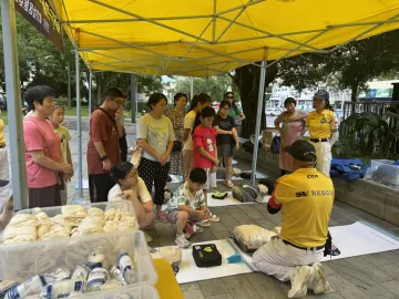 翠竹社区开展“青春护航”行动，180余居民共学应急救护技能