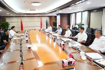 郭文海会见中国科学院上海药物研究所所长李佳：全力支持中科中山药物创新研究院建设